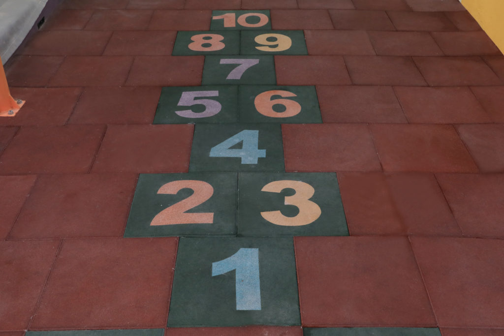 hopscotch tiles play and learn